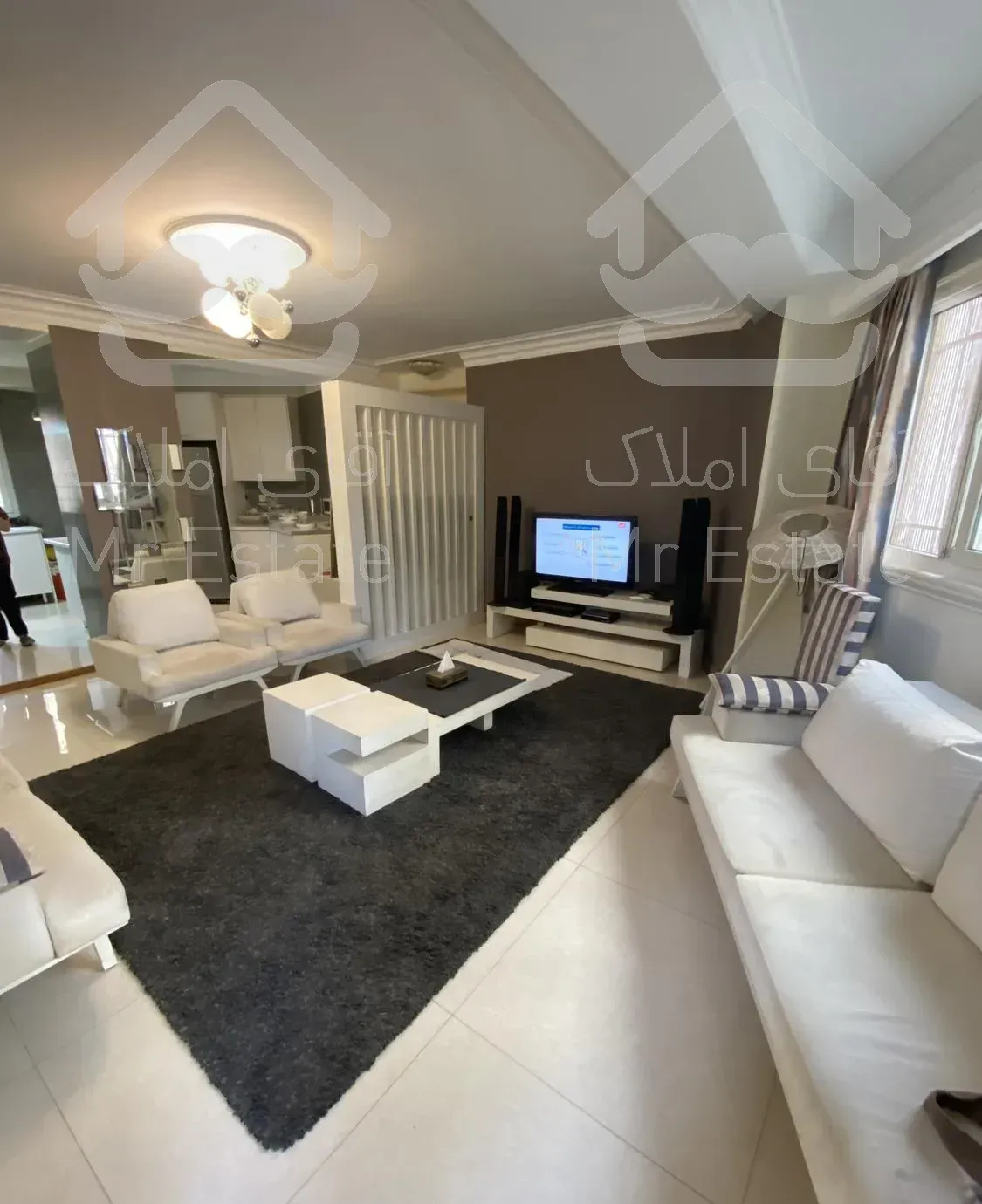 ۱۱۰متر/مبله کامل/مناسب افراد خارجی/