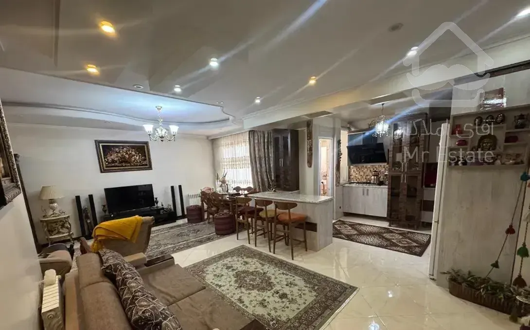 عظیمیه۱۰۱متر۲خواب خوش نقشه طبقه چهارم*یک خواب مستر