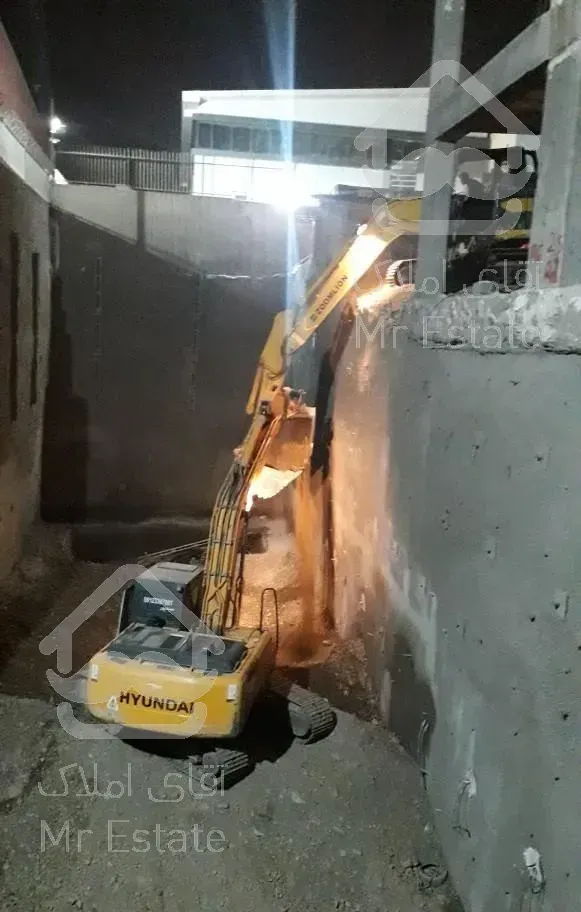 خاکبرداری خاکریزی تخریب ساختمان غرب تهران