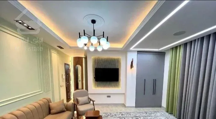 ۴۵ متر/ کمیل/ فول امکانات/ سالن پرده خور