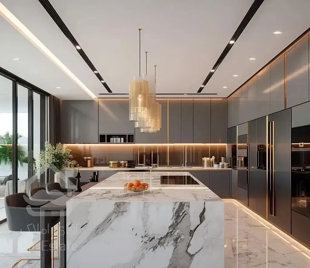 ســپهر ۱۹۱متر ۳خواب نوساز/استخر سینما سرایدار /