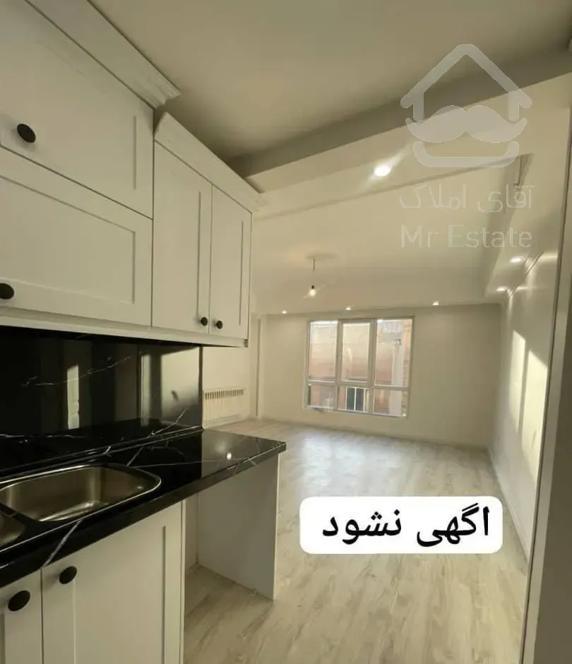 ۶۰ متر یک خوابه سالن پرده خور رهن کامل