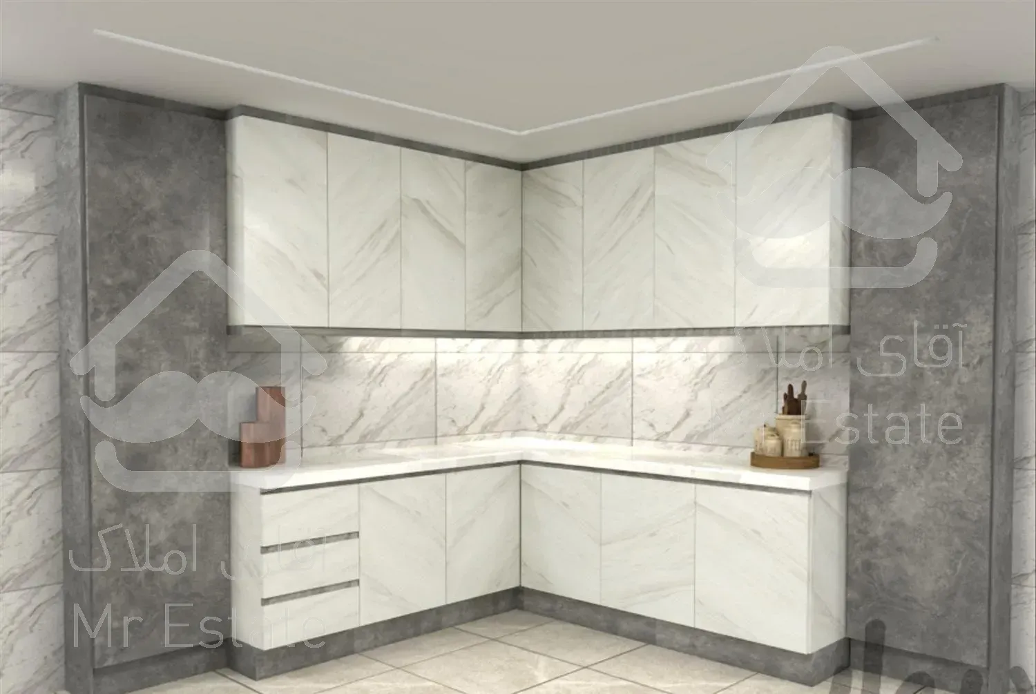 طراحی کابینت و اشپزخانه و ام دی اف