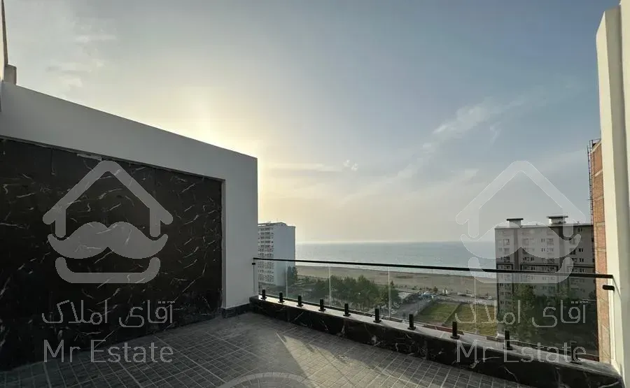 پنت دوبلکس نوساز با تراس رو به دریا