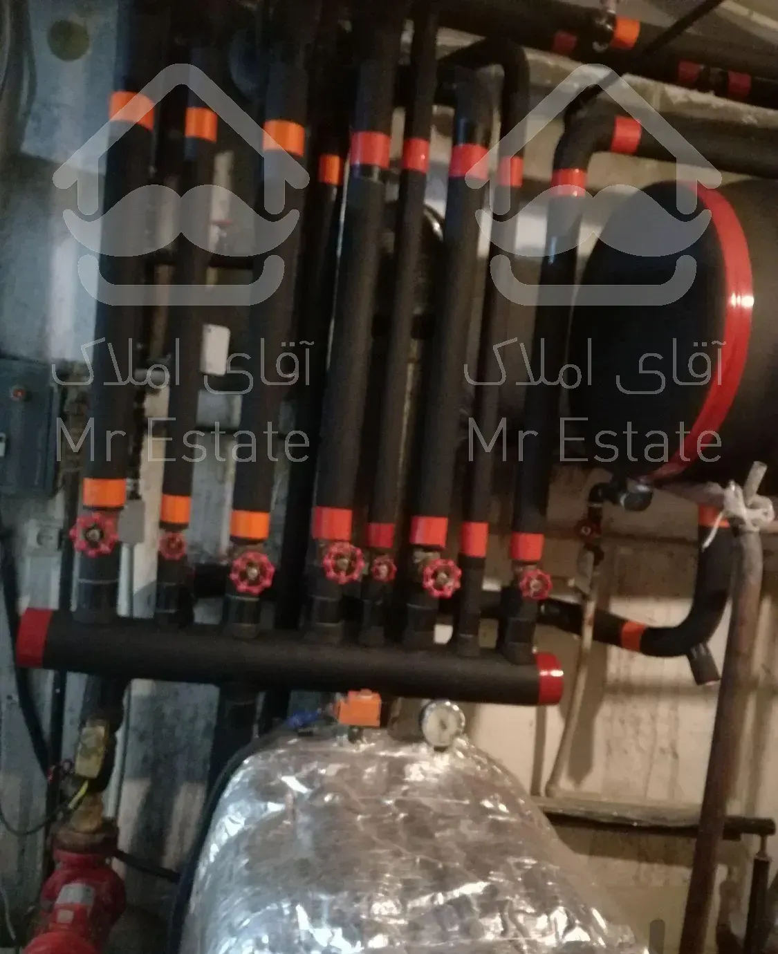 خدمات عایق کاری الاستومری موتورخانه ولوله ها