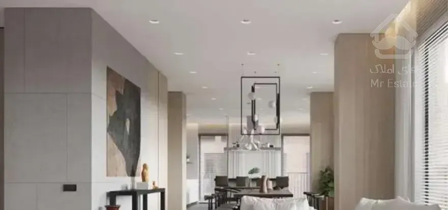 ۷۷ متر ، ۲ خواب ، فول ، قائم مقام ،