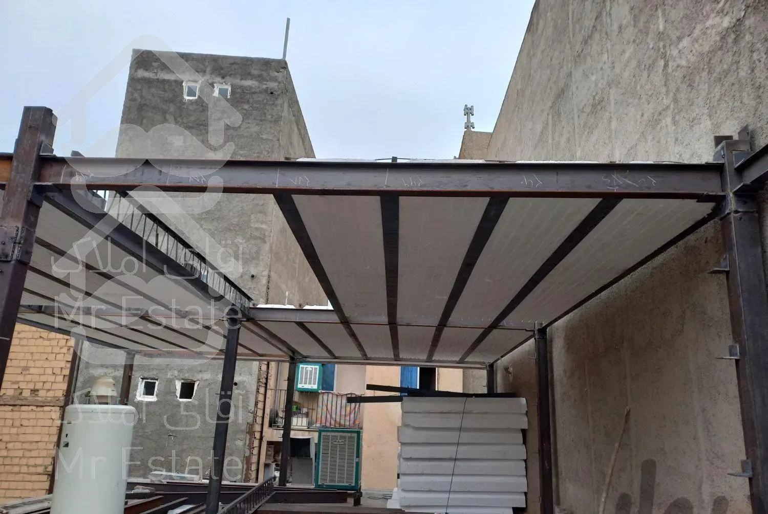 جوشکاری اسکلت و ترمو لنبه چوبی