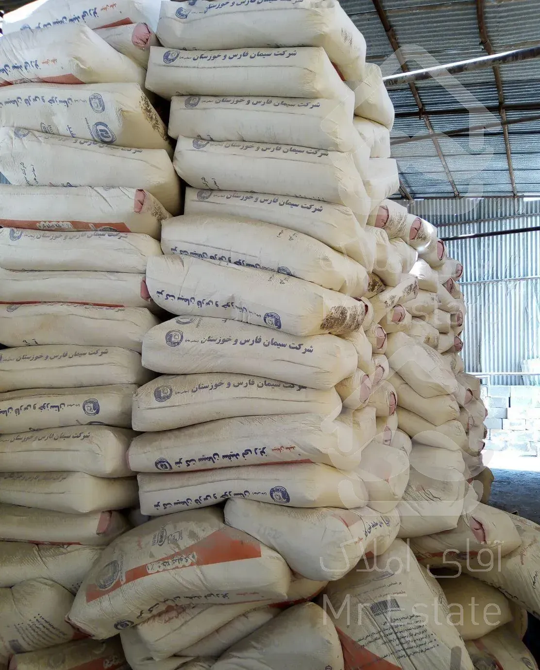 سیمان استهبان نیریز سیمان سفید مصالح ساختمانی پوکه