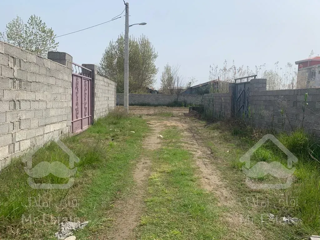 فروش ۶۲۰ متر زمین مسکونی دارای سند تک برگ