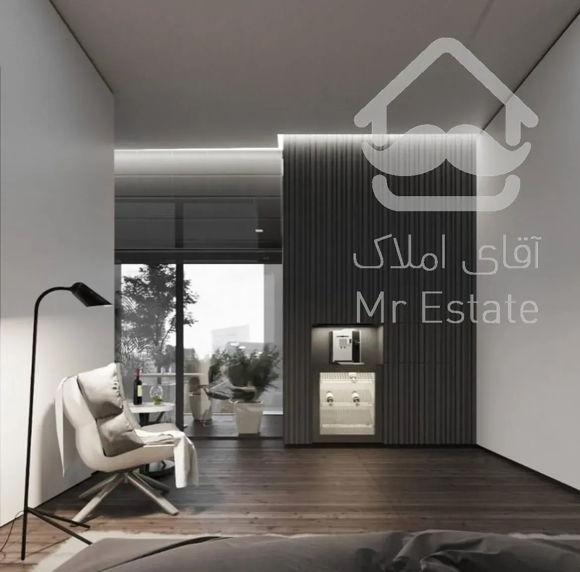 ۳۵۰ متر برج باغ تکواحدی زعفرانیه