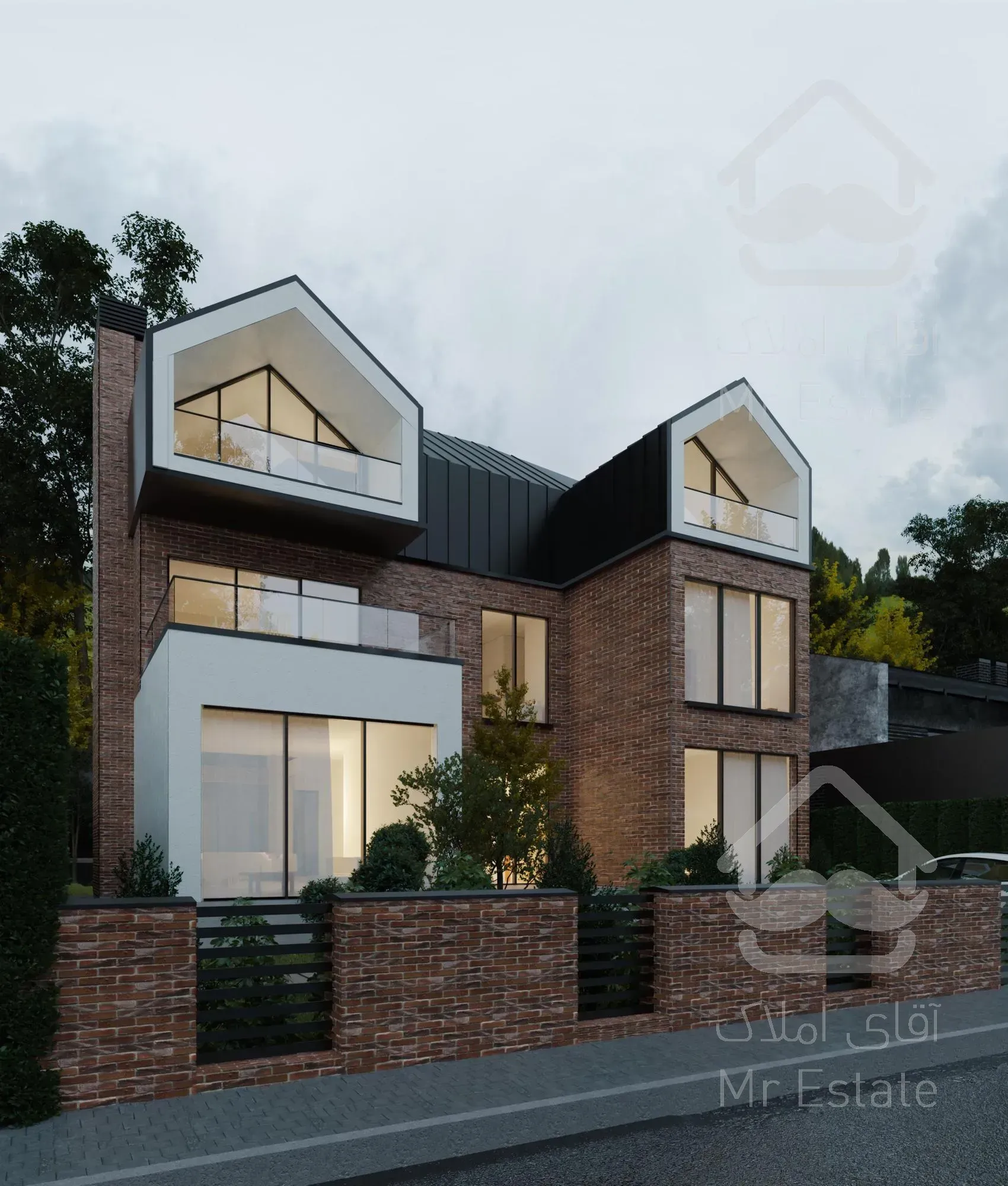 بازسازی نما استودیو معماری فام