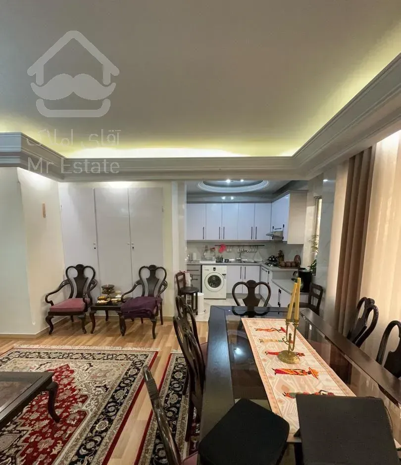 ۱۱۸ متر ۲خواب لوکیشن تاپ،فول،۲پارکینگ