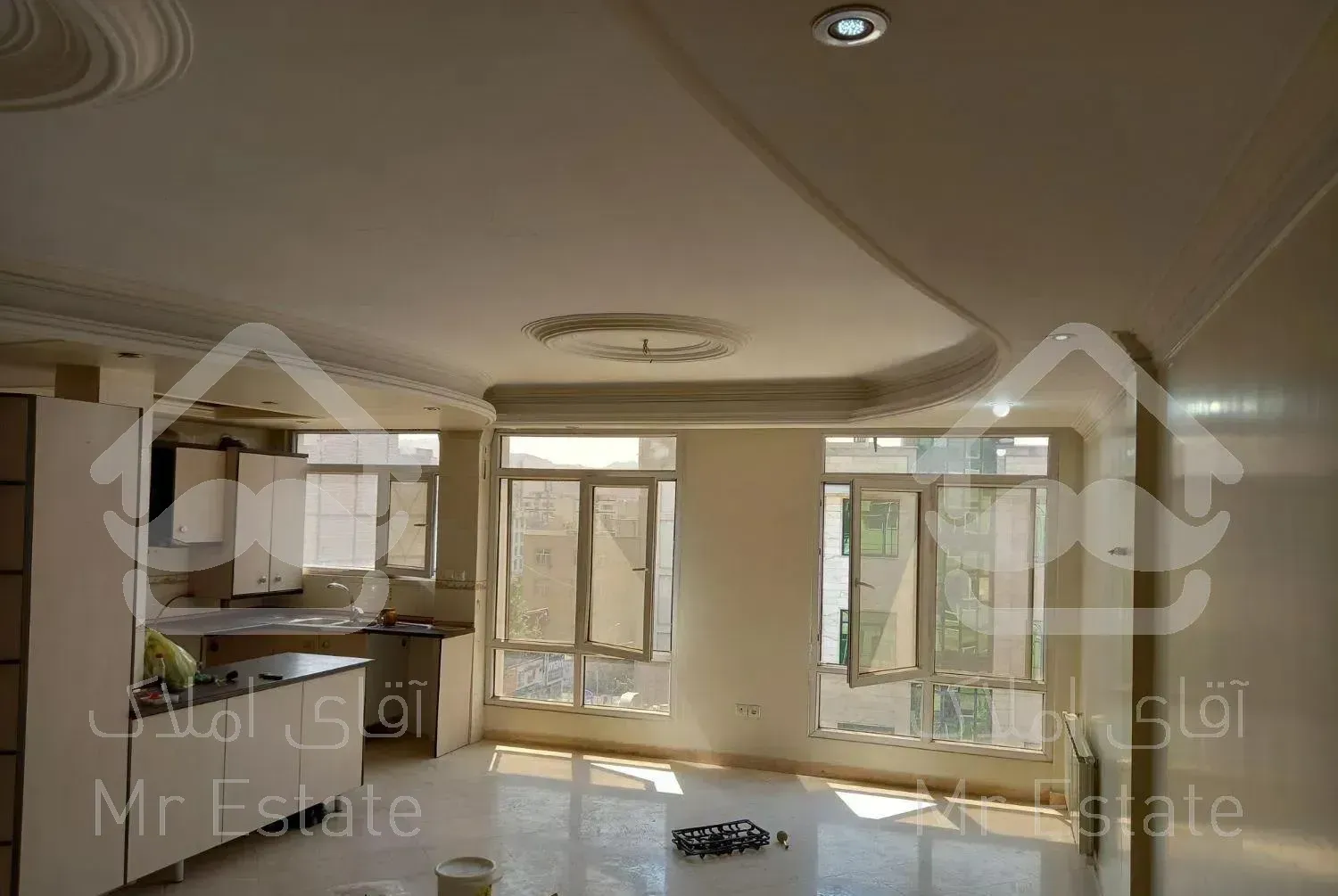 ۸۷ متر دوخوابه  ساختمان دوکله فول