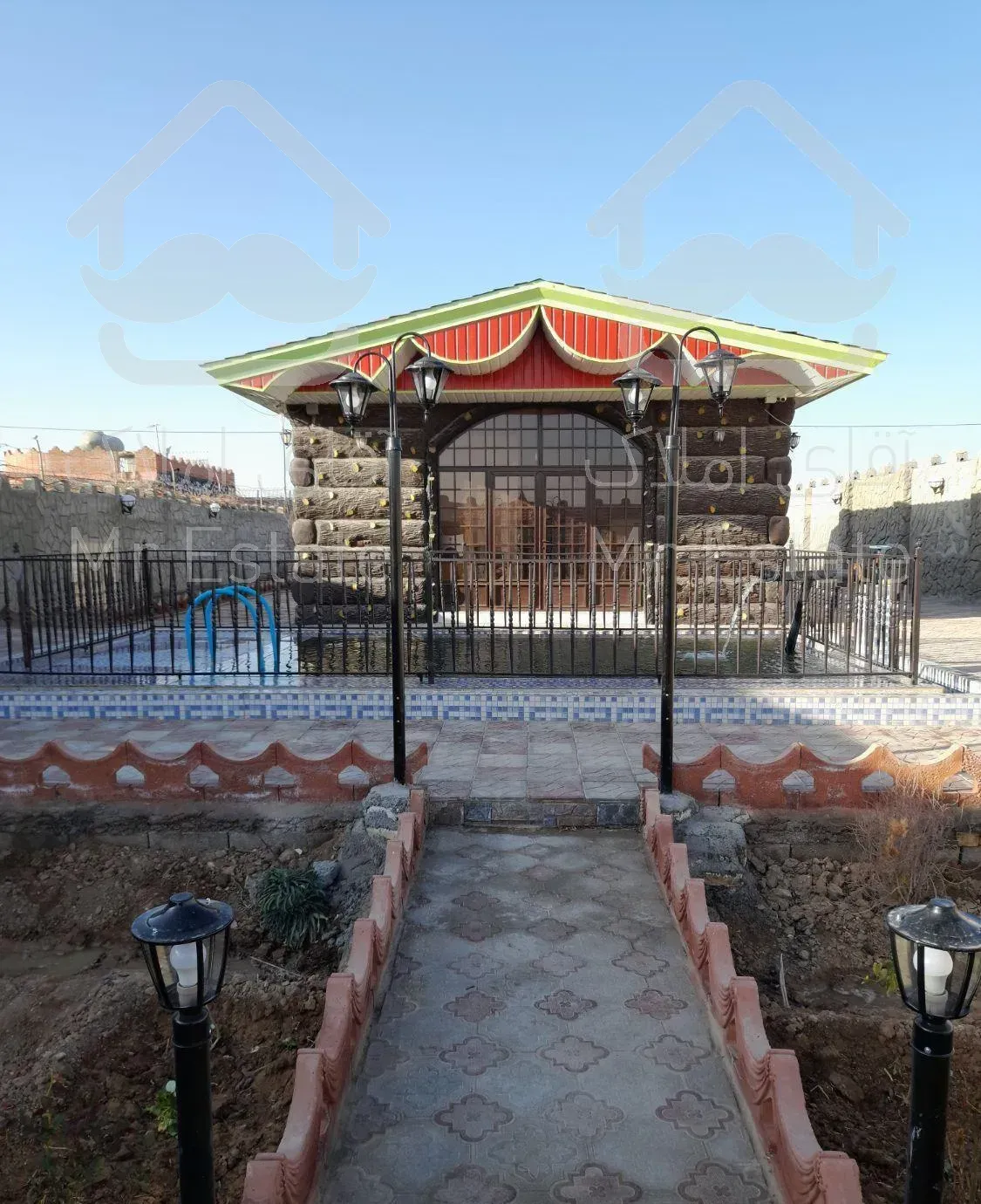 ویلا باغ با امکانت امنیت کامل