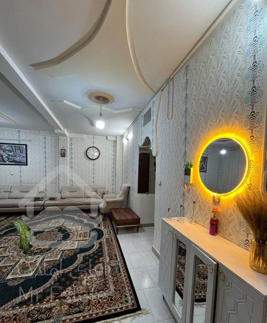 فروش آپارتمان ۹۶ متری ۲ خوابه همکف