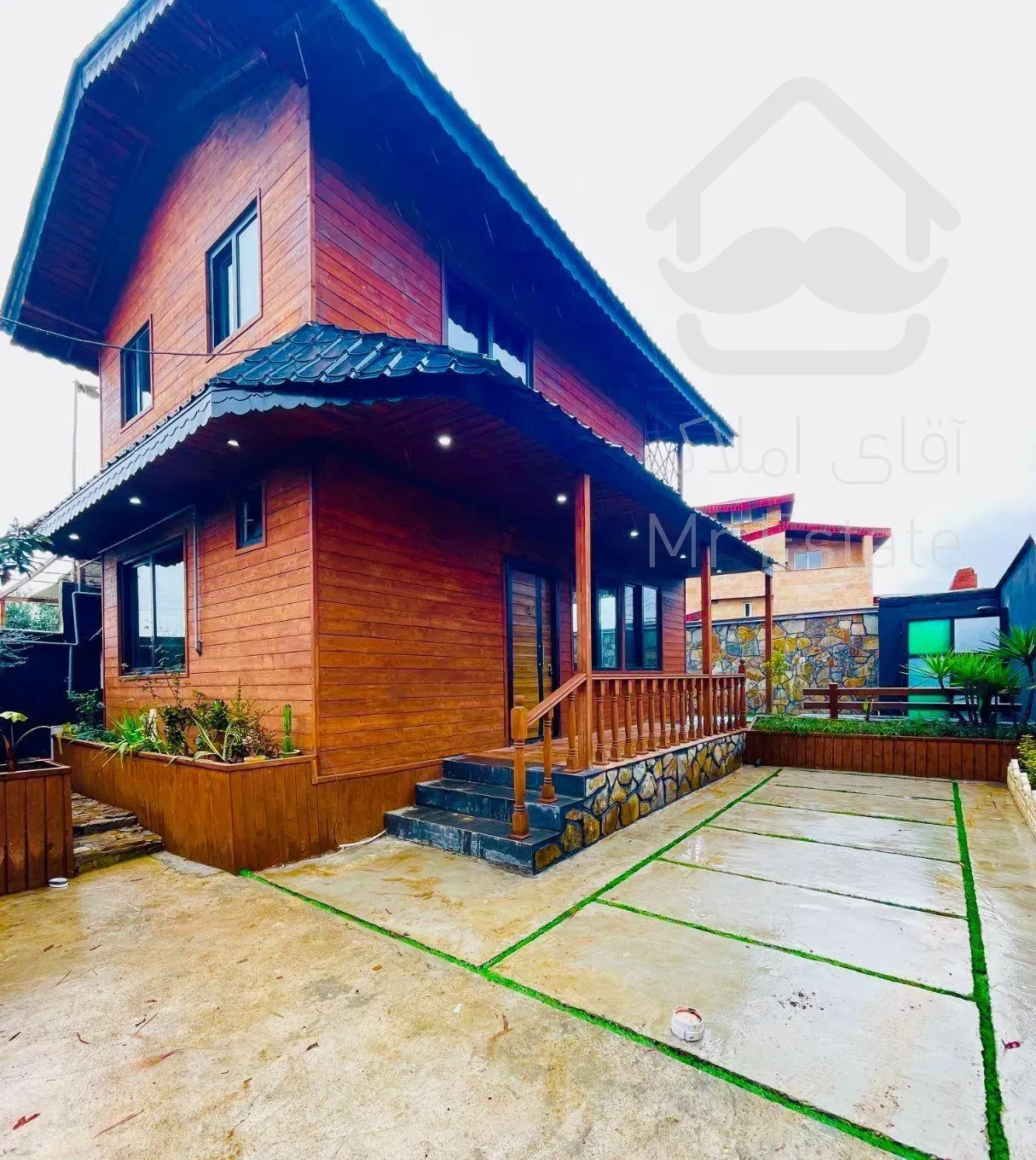 فروش کلبه چوبی استخردار