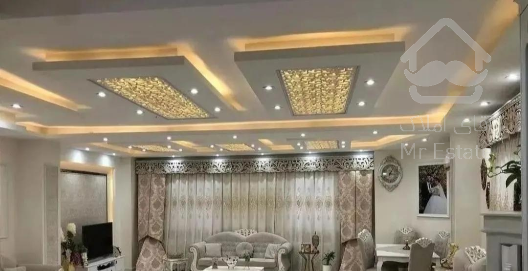 ۱۱۷ متر ۳ خواب خوش نقشه دو کله نور