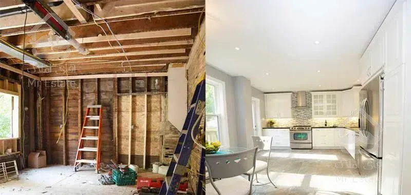 بازسازی-طراحی داخلی-دیزاین معماری ، اجراء- کابینت