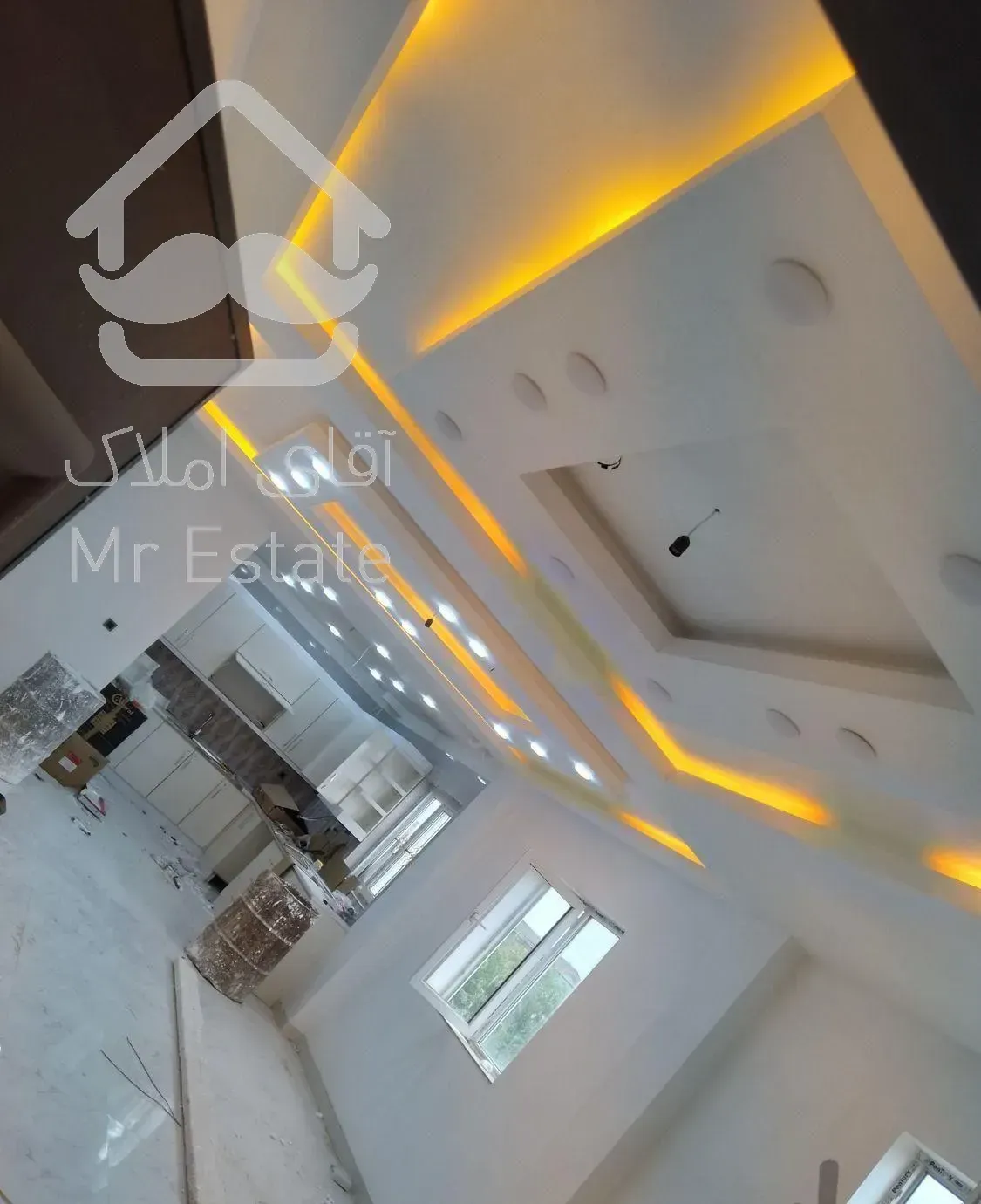 کچ کاری کناف کاری با گچ با شکل دلخواه