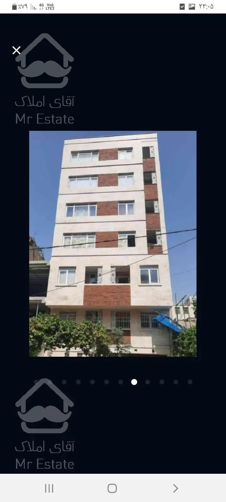 آپارتمان ۱۲۰ متری سه خواب طبقه پنجم