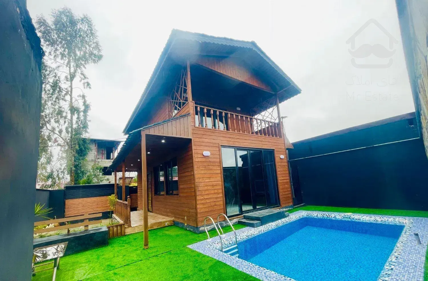 فروش کلبه چوبی استخردار