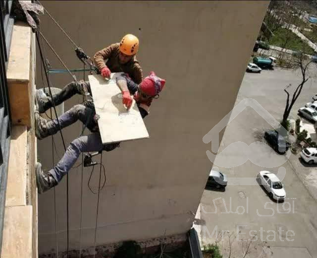 خدمات پیچ رولپلاک سنگ نماباطناب راپل شستشوی نمارنگ