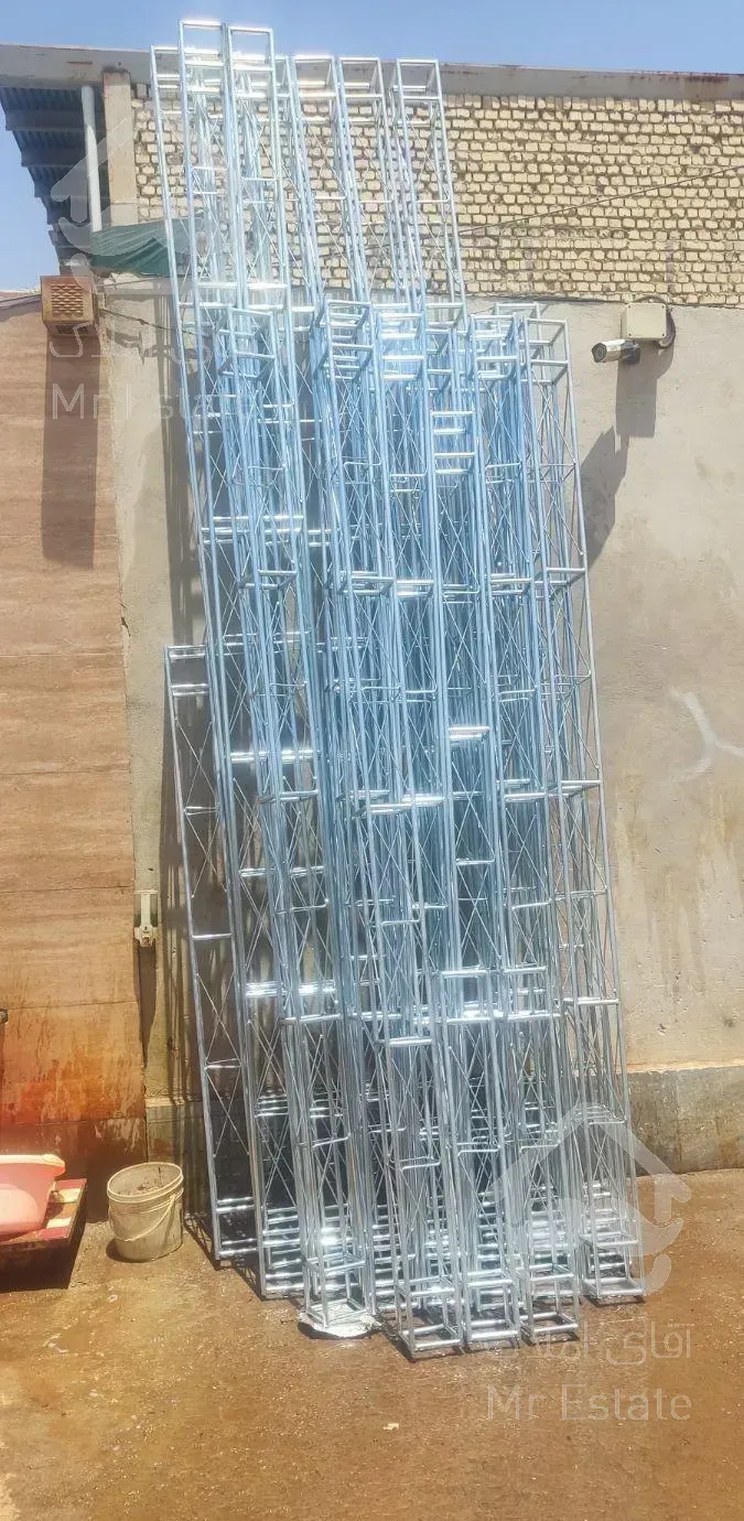 عرضه و تولید داربست اسپیس  فریم و فروش پیچ مهره