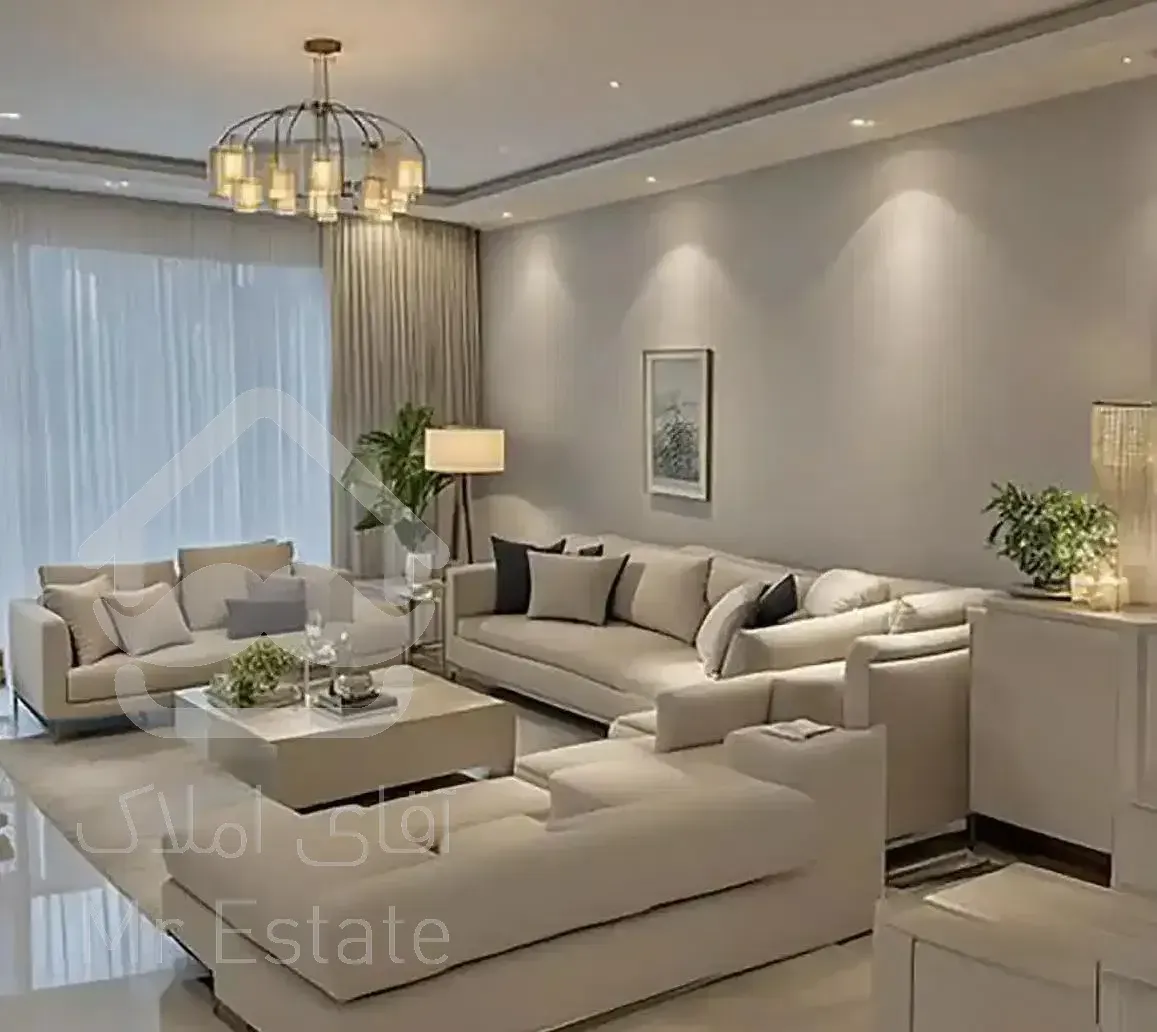 ۹۵ متری دو خوابه خوش نقشه لوکیشن بی نظیر