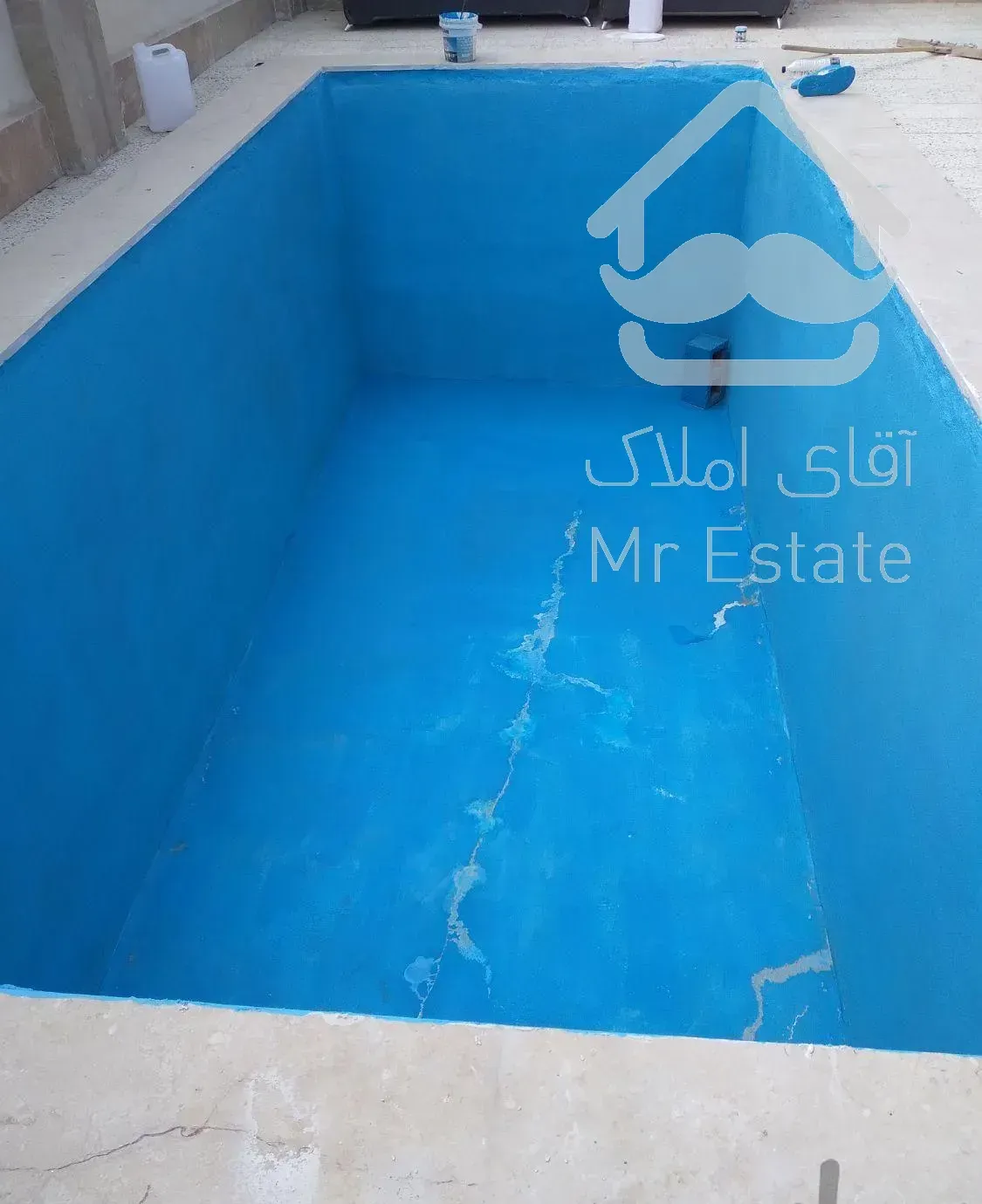 دیوار کشی اراضی ساخت استخر و ویلا