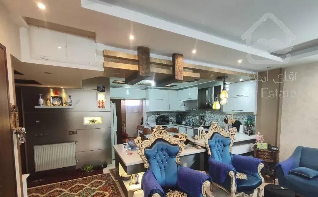 شهرک میلاد120متری/تک واحدی/دوکله نور/بازسازی شده