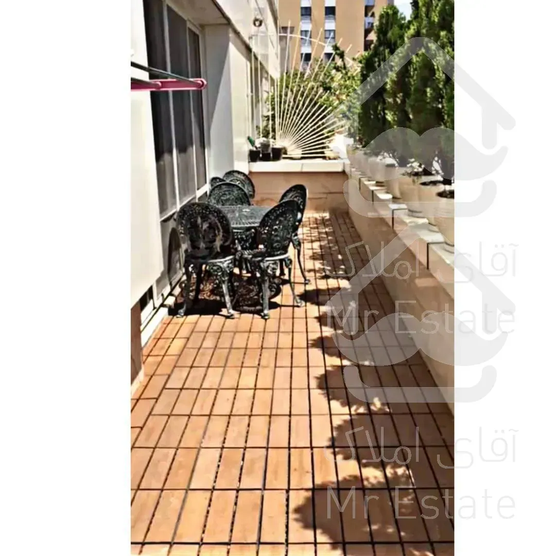 آپارتمان ۲۵۰متر نیاوران تراس بزرگ نورگیر فول فرنیش
