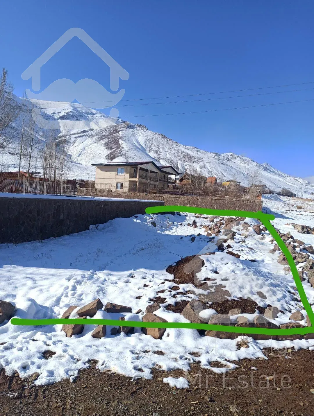 ۴۰۰مترزمین دماوند مشا شهرک ارکیده