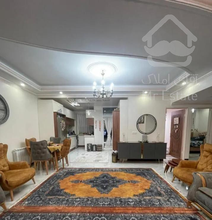 ۱۰۰ متر دو خواب شهرک چشمه بازسازی شده