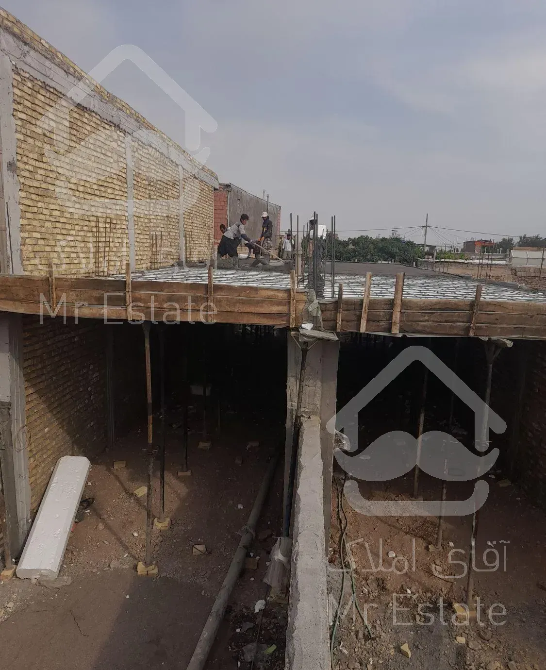 اجرای سقف تیرچه بلوک