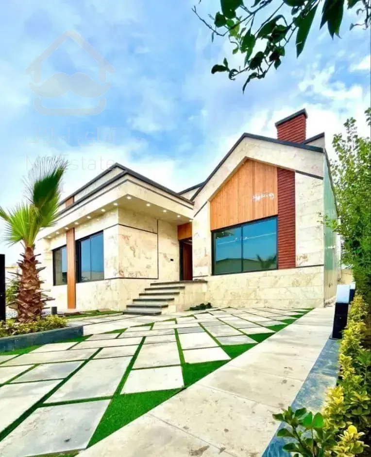 ویلا باغچه مدرن دوخوابه 200 متری شهرکی سندتک‌برگ