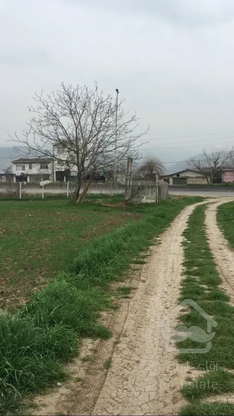 زمین بر جاده اصلی /زمین مناسب کسب و کار/سرمایه گذاری