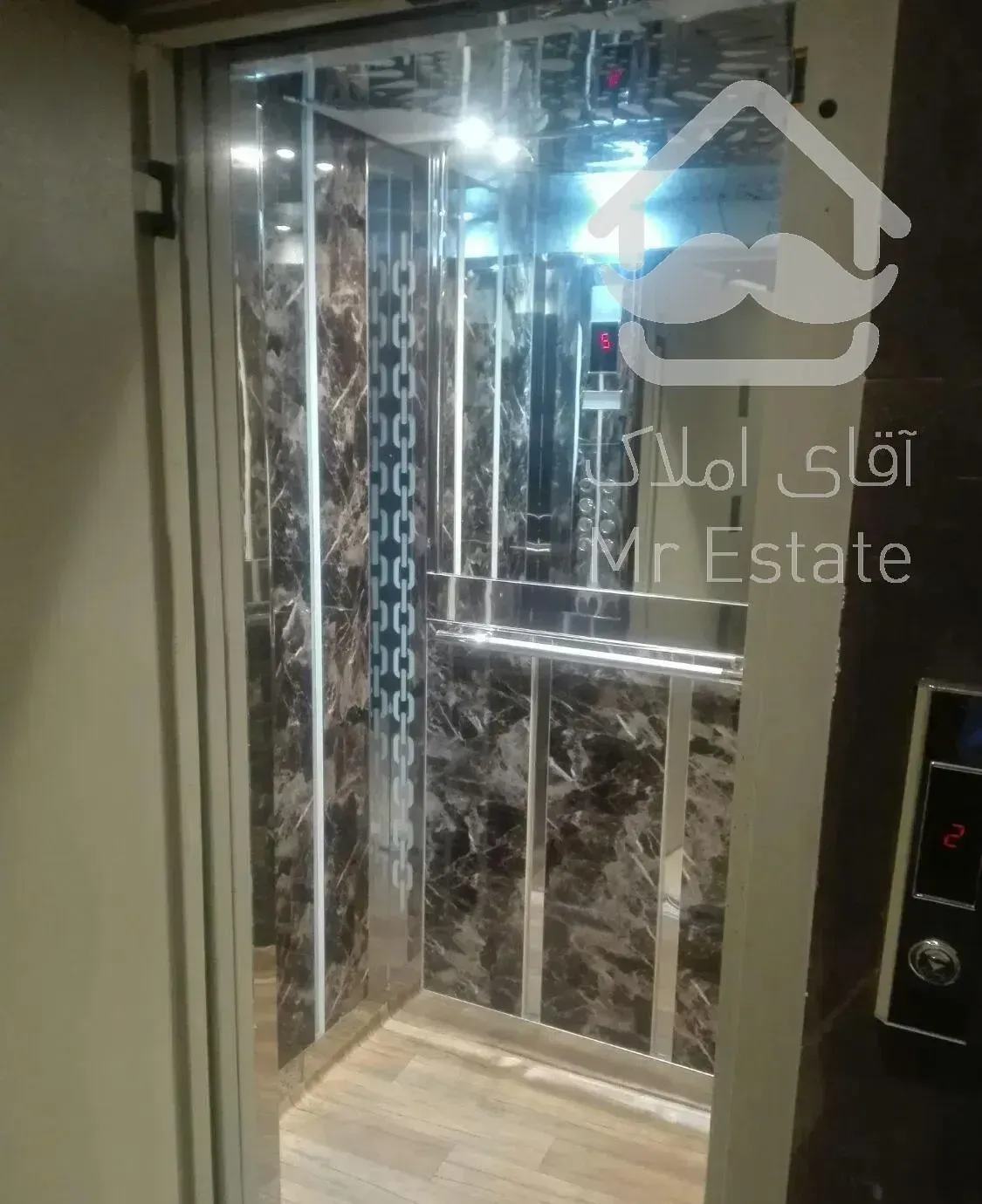 آپارتمان 58 متر دو خواب نیرو هوایی با آسانسور