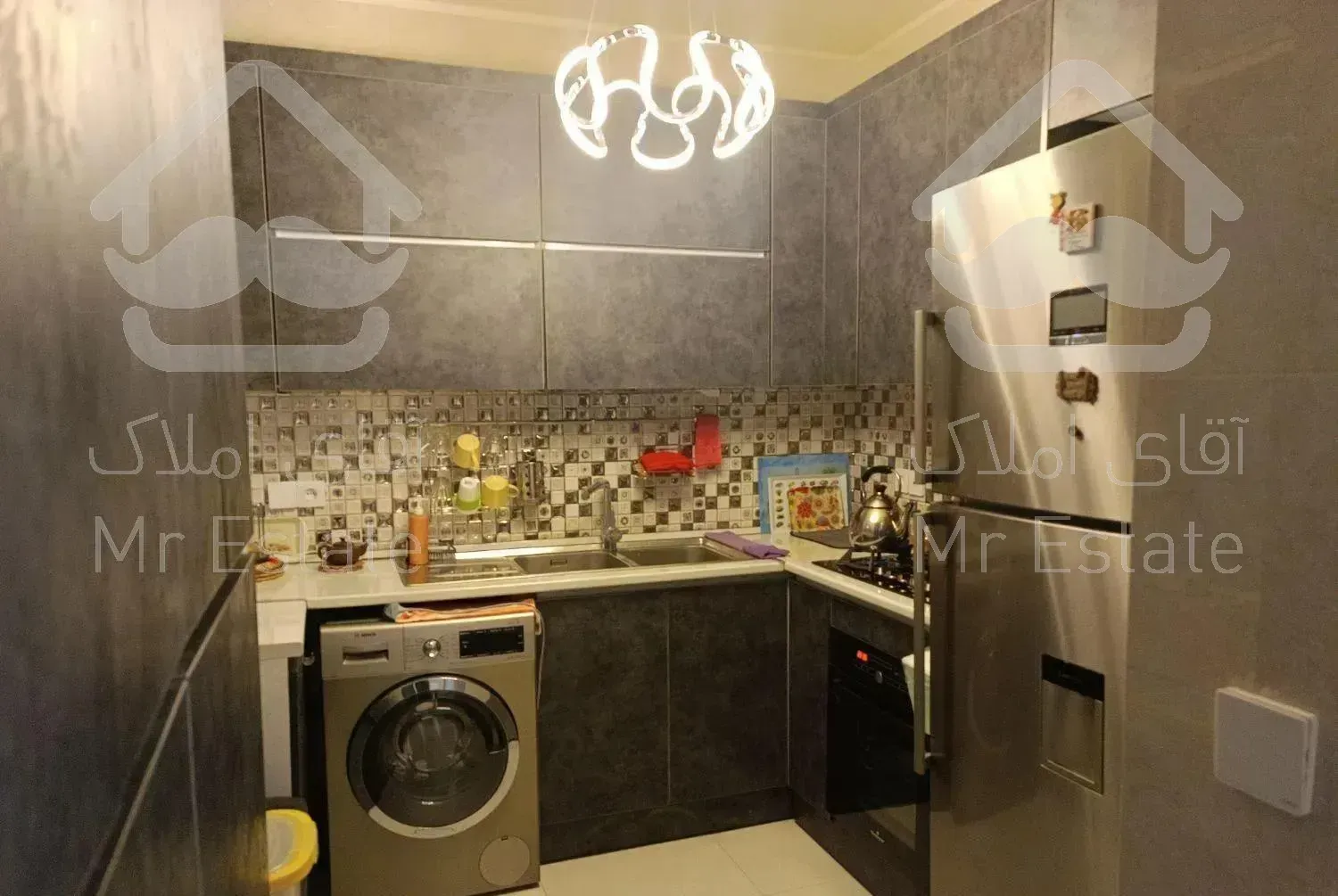 ایرانشهر سمیه  ۶۰متر  ۱خواب  کاملابازسازی شده