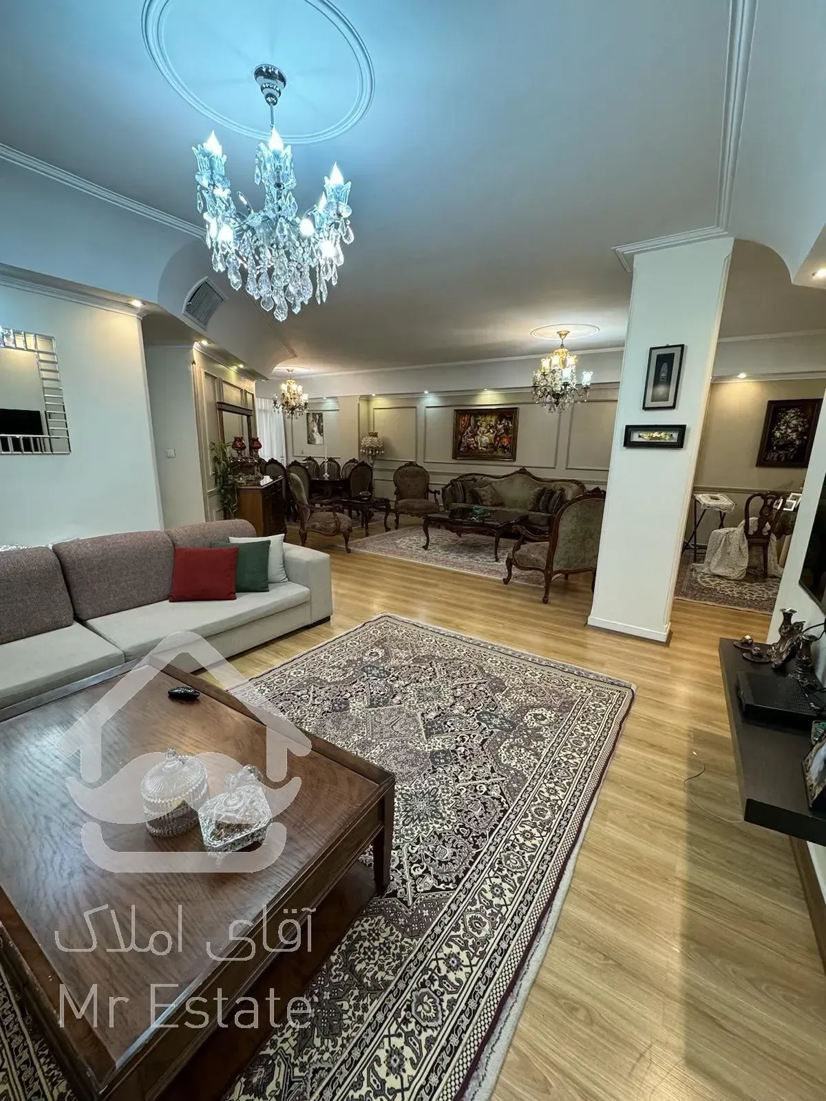 اجاره آپارتمان ۱۲۰ متر دو خواب در سعادت آباد