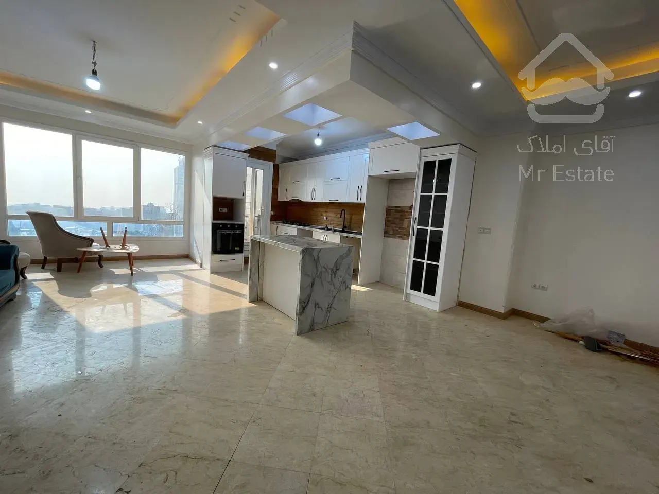 ۸۰متر۲خواب فول نور مستقیم