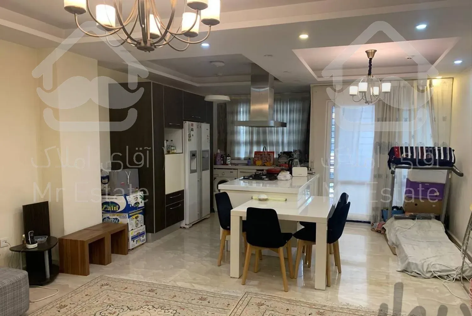 100 متری امانیه/ ۲ خواب/ خوش نقشه/ نوساز