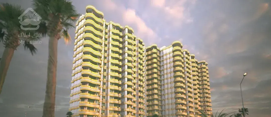 دو خوابه شیک 125 متری طبقات بالا طلایی دو