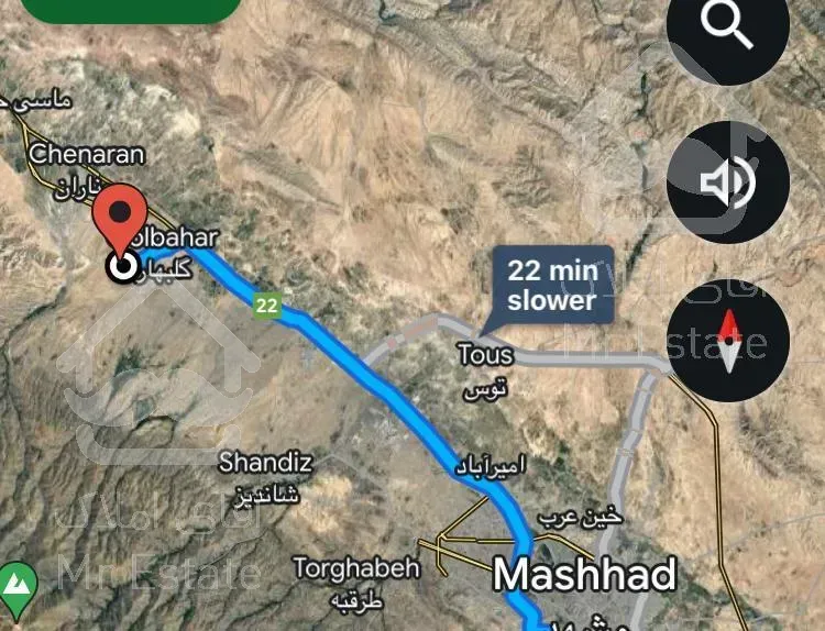 مشهد_زمین ۲۵۰متری _سندملکی { ۱۰ میلیون تومان }