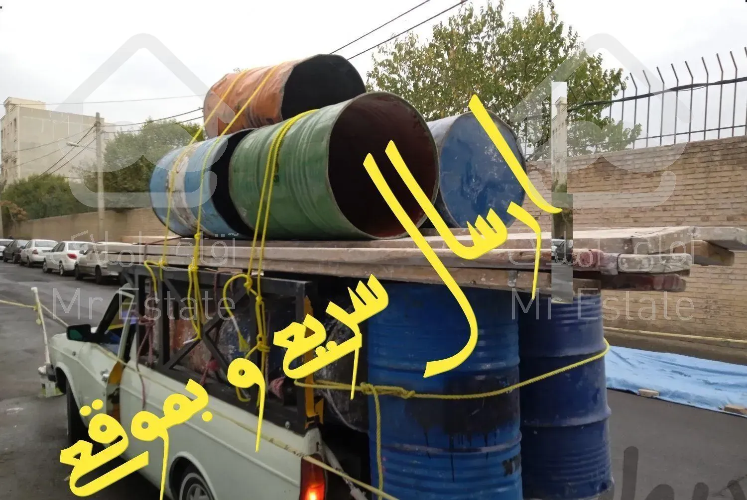 اجاره تخته بشکه میکسر و بالابر ساختمانی ومصالح