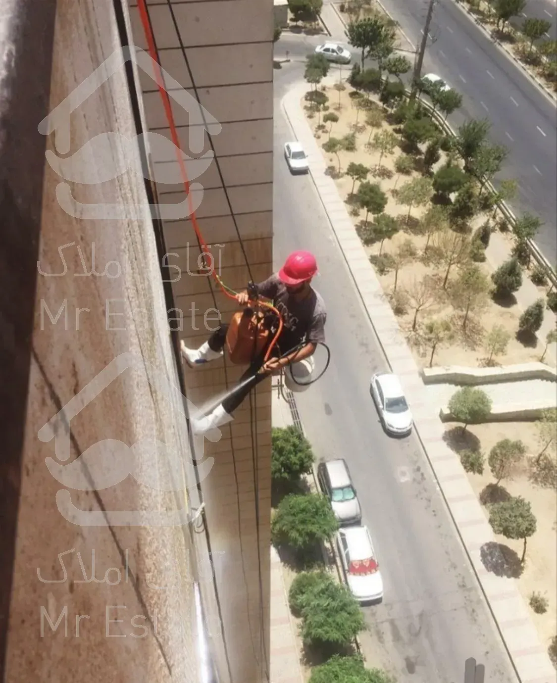 راپل کار در ارتفاع پیچ و رولپلاک نماشویی