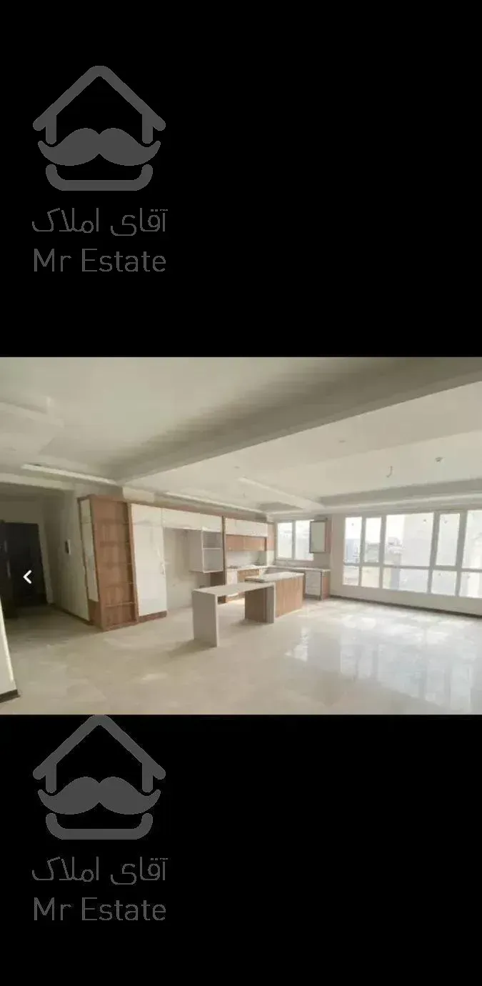 واحد ۱۳۴ متری دو خواب نوساز رهن‌ کامل