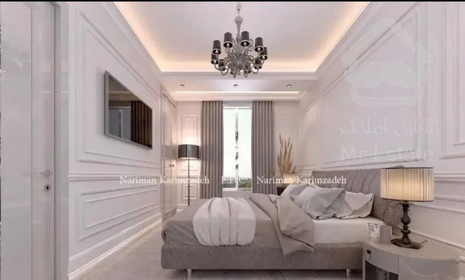 آپارتمان ۱۹۰ متری ،۳ خواب، بازسازی شده به سبک مدرن