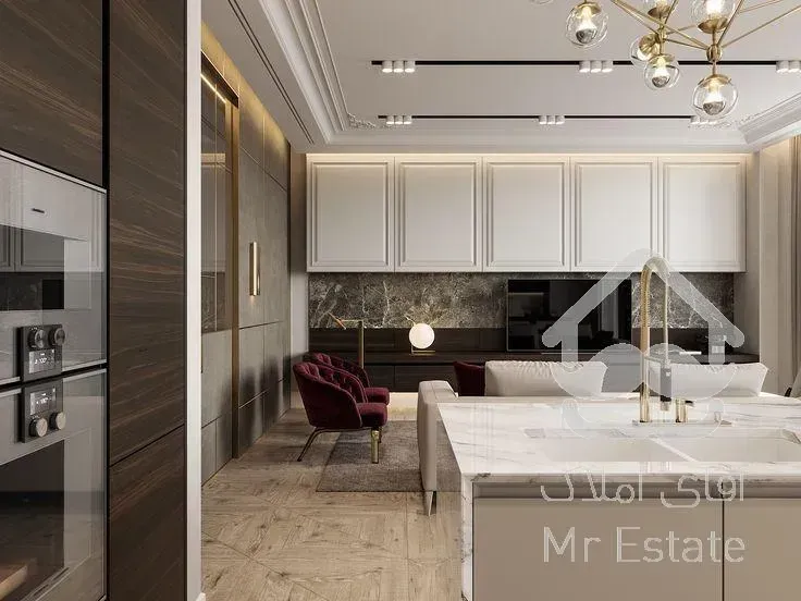 پروژه جوازدار افق در مرحله فونداسیون واحد۱۱۰متری خوش‌نقشه با ویو پارک جوانمردان