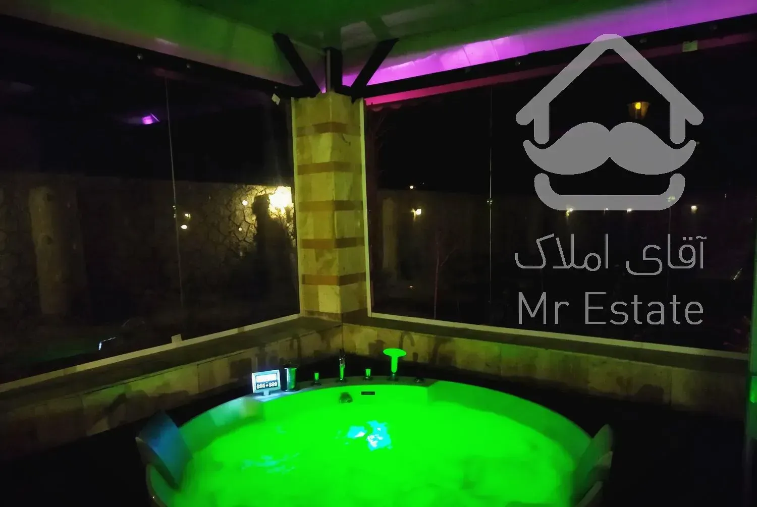 اجاره ویلا باغ آب گرم جکوزی5نفره