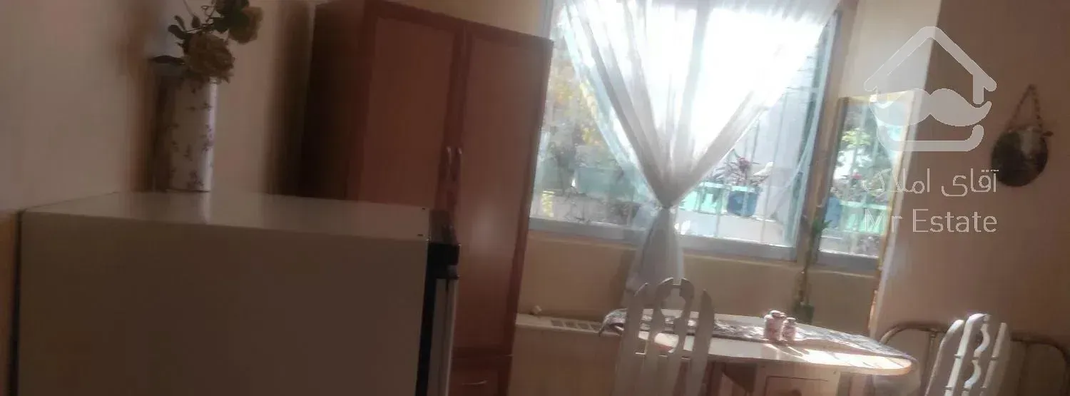 اپارتمان ۲۰ م‌ مبله کوچک زیبا پرنور فضاسبز ارام